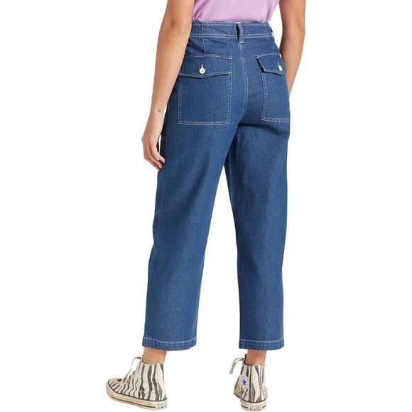 Brixton Vancouver High Waisted Utility Jeans - Various Sizes (27 but fit larger) - Picture 2 of 3
